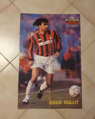 Poster Ruud Gullit   Milan