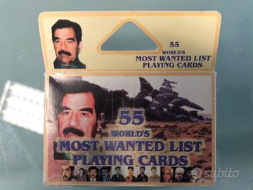 cimelio militare carte Saddam Hussein 