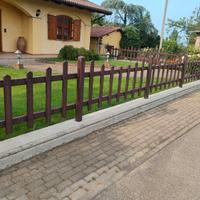 Recinzione in legno 
