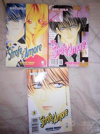 Fumetti manga strofe d'amore