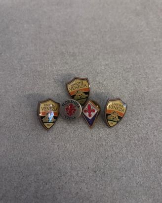 Lotto 5 Spille Calcio Vintage