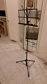 leggio musicale per spartiti regolabile 