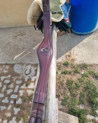 Sottopancia 130cm in vera pelle