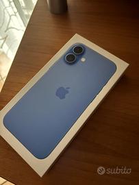 Iphone 16 plus 256 gb blu oltre mare