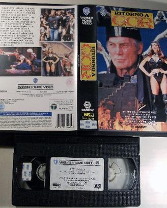VHS - RITORNO A GOR - WARNER H.V. 1987 - Ex nol