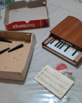 pianoforte giocattolo Bontempi vintage 