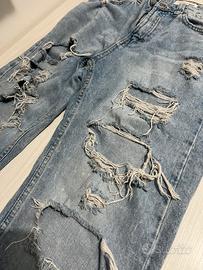 Jeans strappati donna tg M/42