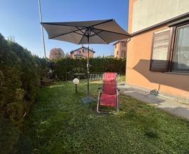 3 locali con giardino e taverna