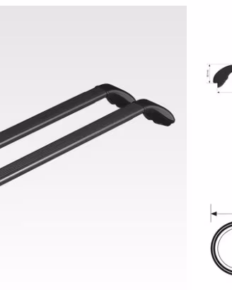 Portapacchi N15016 Citoen C3 - C4 Fiat Doblò