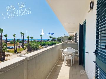 (no agosto) app. fronte spiaggia lido 6p