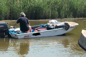 Boston Whaler 13 con motore Yamaha 25