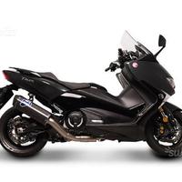 Yamaha t max 2017 scarico completo termignoni