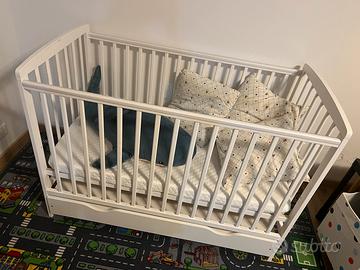 Lettino neonato - paracolpi e copertina inclusi