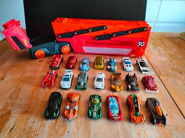 Hot Wheels 20 auto + Camion Bisarca - LOTTO #2