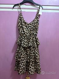 vestito leopardato