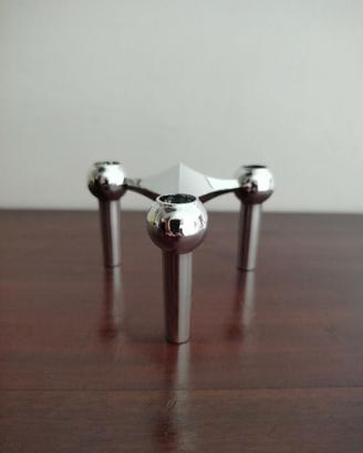 Candelabro mod. Stoff Nagel Cromo