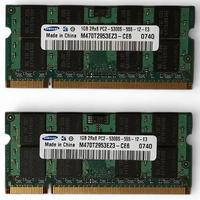 2x 1GB DDR2 667MHz SoDIMM Samsung