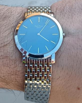 Orologio Paul Picot Genève acciaio vetro zaffiro