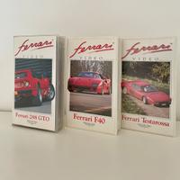 Lotto n.3 VHS Ferrari Video
