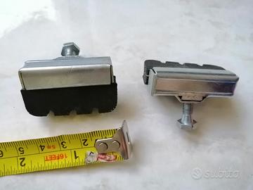 Pattini freni bici dentati/a bilancino (bacchetta)