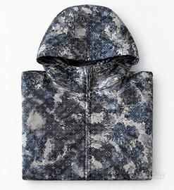 Fantasia Mimetico Blu e Grigio, Stile Techwear Pre