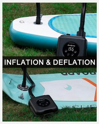 Gonfiatore Pompa Elettrica SUP Portatile 4000mah