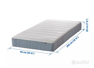 Materasso singolo 90x120cm