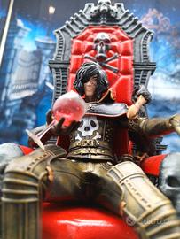 Statua Capitan Harlock action figure con trono