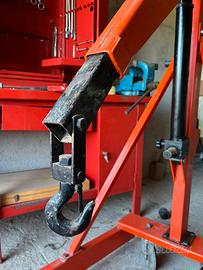 gruetta idraulica da officina