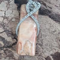 Collana Artigianale "Radice d'Olivo" - Pietra Rara