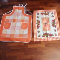 grembiule e canovaccio