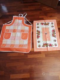 grembiule e canovaccio