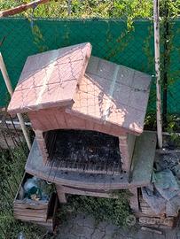barbecue in muratura