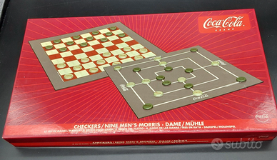 COCA COLA Gioco Dama e Il Gioco Del Filetto