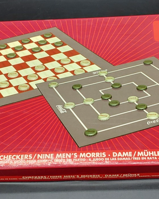 COCA COLA Gioco Dama e Il Gioco Del Filetto