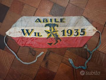 Fascia militare arruolamento 1935