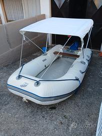 Gommone e motore mercury 4 cv