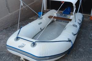 Gommone e motore mercury 4 cv