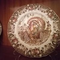 Set 6 piatti + piatto grande da portata Johnson Br