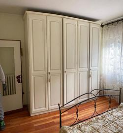 Armadio bianco 5 ante