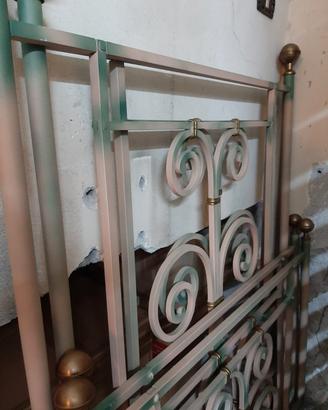2 Letti Singoli Ferro Battuto Aci Catena
