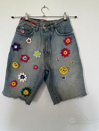 Jeans bermuda energie miss sixty custom anni 90