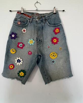 Jeans bermuda energie miss sixty custom anni 90
