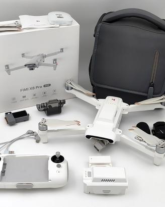 Drone FIMI X8 Pro 2025 4K 2 batterie borsa