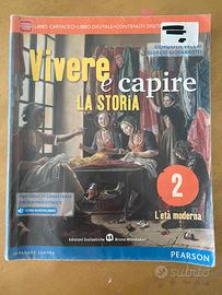 Libro Vivere e Capire la Storia 2 per scuole medie
