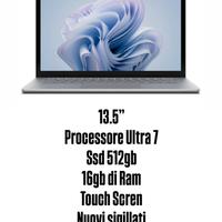 Surface Laptop 6 13.5 Ultra7 16/512gb Touch screen