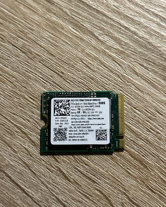 SSD Dell 256 GB PCIe Gen3 x4 NVMe M2 2230 - SSD17