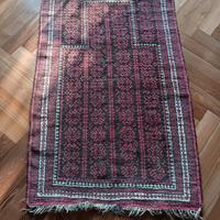 Tappeto preghiera Beluci di origine Afghana 