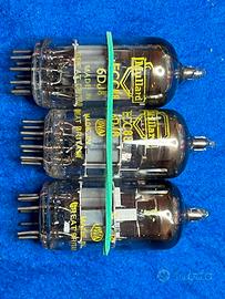 3 Valvole MULLARD GIALLE numeri 171-173-177