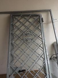 Cancello di Sicurezza in Ferro Zincato - Nuovo